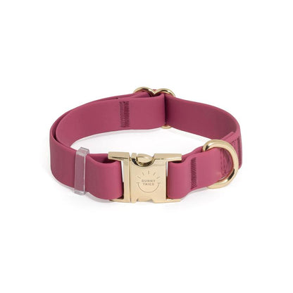 Cloud Waterproof Dog Collar Adjustable with Quick Release Buckle