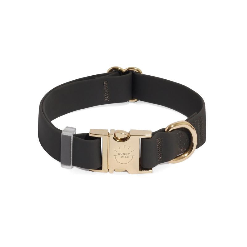 Cloud Waterproof Dog Collar Adjustable with Quick Release Buckle