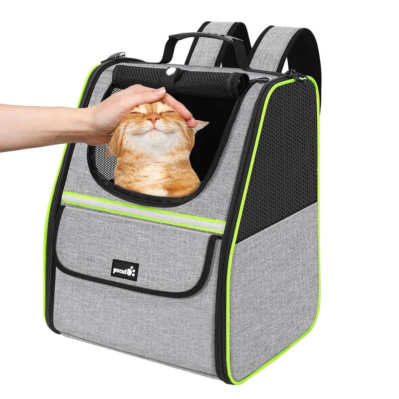 【Tiktokshopbacktoschool】Trapezoidal Cat Carrier Pet Backpack