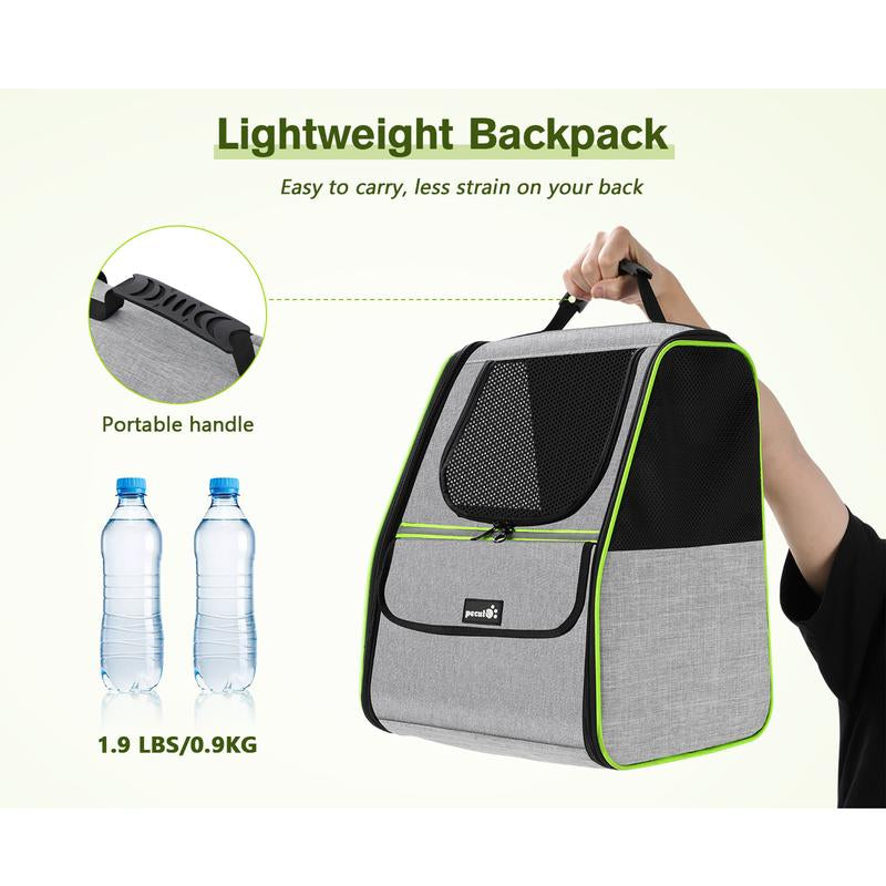 【Tiktokshopbacktoschool】Trapezoidal Cat Carrier Pet Backpack