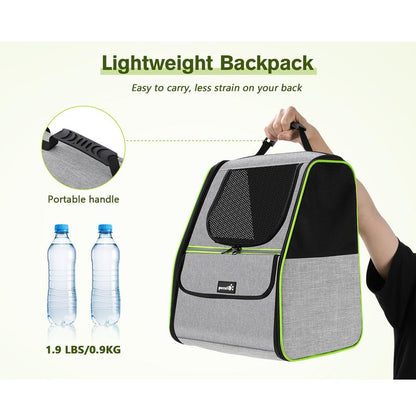 【Tiktokshopbacktoschool】Trapezoidal Cat Carrier Pet Backpack