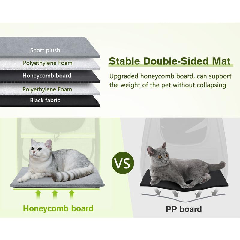 【Tiktokshopbacktoschool】Trapezoidal Cat Carrier Pet Backpack
