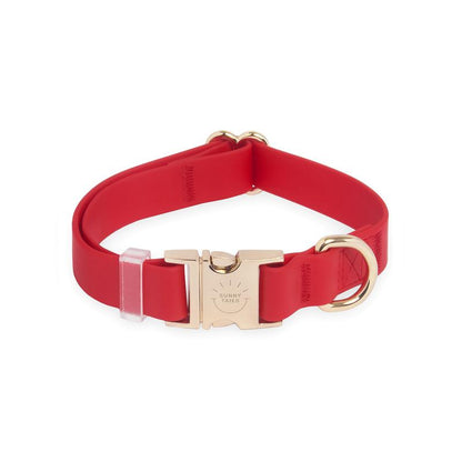 Cloud Waterproof Dog Collar Adjustable with Quick Release Buckle