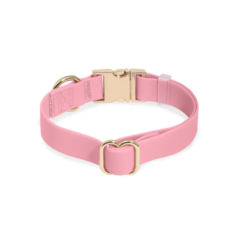 Cloud Waterproof Dog Collar Adjustable with Quick Release Buckle