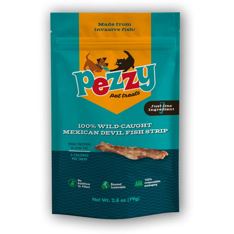 Devil Fish Strips (Single Ingredient Treat)